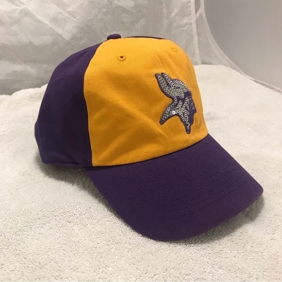 NFL Team Apparel - Minnesota Viking Woman's Football Cap - Picture 9 of 16